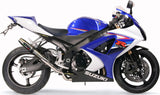 Exhaust Tip With Noise Certification Deeptone Stainless Steel - Gpr Compatible With Suzuki Gsx-R 1000 K7 (2007-2008)