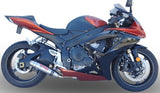 Exhaust Tip With Noise Certification Deeptone Stainless Steel - Gpr Compatible With Suzuki Gsx-R 600 K6 (2006-2007)