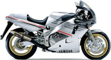 Exhaust Tip With Noise Certification Deeptone Stainless Steel - Gpr Compatible With Yamaha Fzr 1000 Ex-Up (1989-1990)