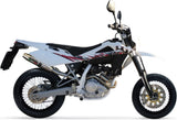 Exhaust Tip With Noise Certification Deeptone Stainless Steel - Gpr Compatible With Husqvarna Smr 125 4T (2010-2013)