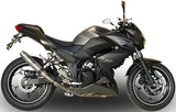 Exhaust Tip Without Sound Certification Deeptone Stainless Steel - Gpr Compatible With Kawasaki Z 300 (2014-2017)