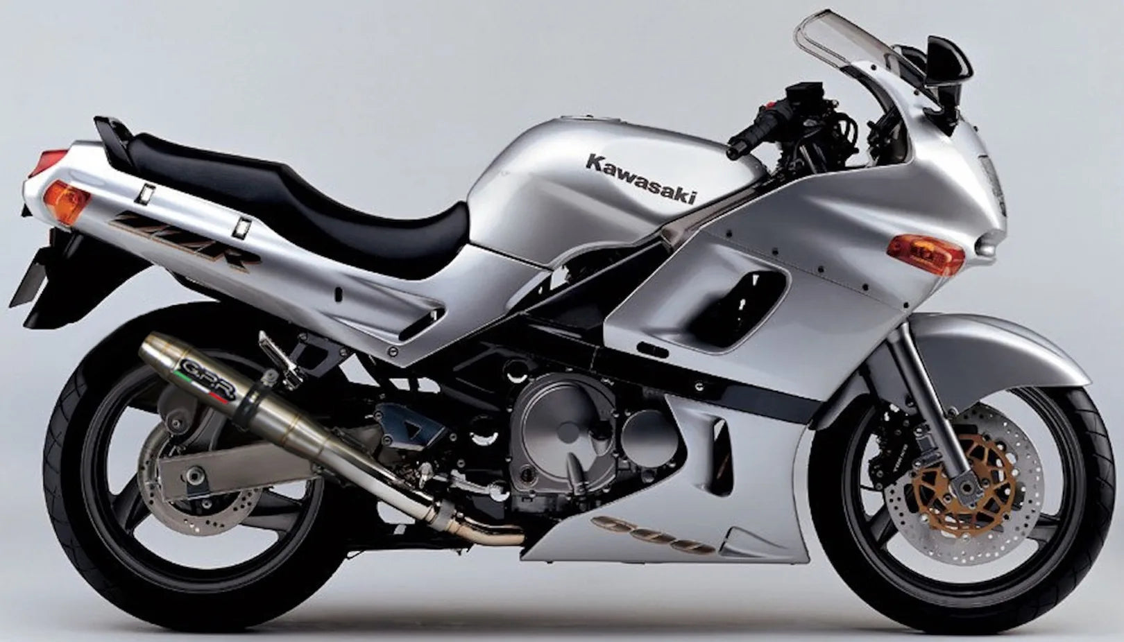 Dual Exhaust System With Sound Certification Deeptone Stainless Steel - Gpr Compatible With Kawasaki Zzr 600 (2002-2006)