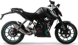 Exhaust Tip Without Sound Certification Deeptone Stainless Steel - Gpr Compatible With Ktm 200 Duke (2012-2016)