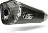Exhaust Tip With Noise Certification Delta Race Carbon Carbon - Mivv Compatible With Kawasaki Zx 10R - Rr - Se (2016-2024)