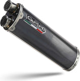 Complete Catalytic Exhaust System With Sound Certification Dual Carbon Look - Gpr Compatible With Voge Valico 650 Dsx (2021-2023)