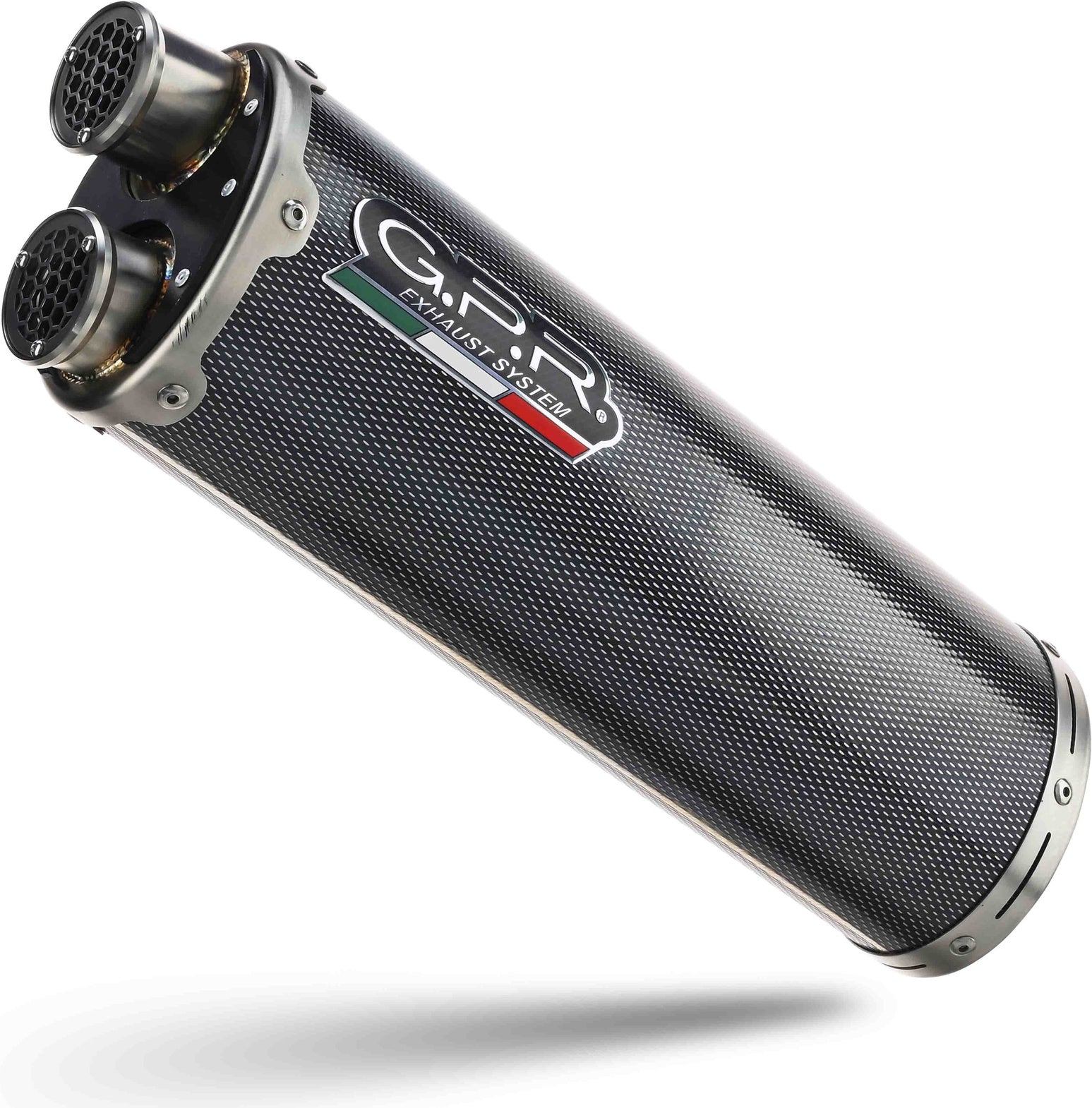 Complete Catalytic Exhaust System With Sound Certification Dual Carbon Look - Gpr Compatible With Bmw G 310 Gs (2022-2024)