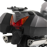 Monokey Trekker Alaska Aluminium Top Case - 44 Lt For Original Rack Trekker Alaska Aluminium - Givi Compatible With Honda Pan European St 1300 (2002-2014)