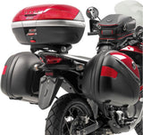 Monokey Silver Tech Top Case - 47 Lt Technopolymer - Givi Compatible With Honda Xl 700 V Transalp (2008-2013)