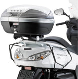 Monokey Black Top Case - 40 Lt Technopolymer - Givi Compatible With Yamaha Majesty 400 (2009-2014)