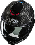 Flip-Up Motorcycle Helmet Hjc F100 Carbon Carbon Fiber Mc21 Stan Size 07 S