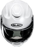 Flip-Up Motorcycle Helmet Hjc F100 Advanced Fiberglass Composite Pearl White Size 07 S