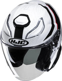 Urban Motorcycle Helmet Hjc F31 Advanced Fiberglass Mc1 Naby Size 08 M