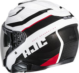 Urban Motorcycle Helmet Hjc F31 Advanced Fiberglass Mc1 Naby Size 08 M