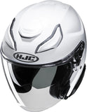 Urban Motorcycle Helmet Hjc F31 Advanced Fiberglass Pearl White Size 11 Xxl