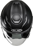 Urban Motorcycle Helmet Hjc F31 Advanced Fiberglass Semi Flat Black Size 08 M