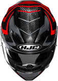 Full-Face Motorcycle Helmet Hjc F71 Carbon Carbon Fiber Mc1 Nevio Size 09 L