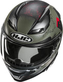 Full-Face Motorcycle Helmet Hjc F71 Advanced Fiberglass Mc1Sf Faco Size 11 Xxl