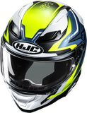 Full-Face Motorcycle Helmet Hjc F71 Advanced Fiberglass Mc3Hsf Fes Size 11 Xxl