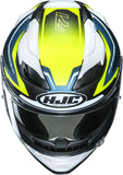 Full-Face Motorcycle Helmet Hjc F71 Advanced Fiberglass Mc3Hsf Fes Size 10 Xl