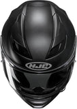 Full-Face Motorcycle Helmet Hjc F71 Advanced Fiberglass Semi Flat Black Size 09 L