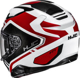 Full-Face Motorcycle Helmet Hjc F71 Advanced Fiberglass Mc1 Tozz Size 09 L
