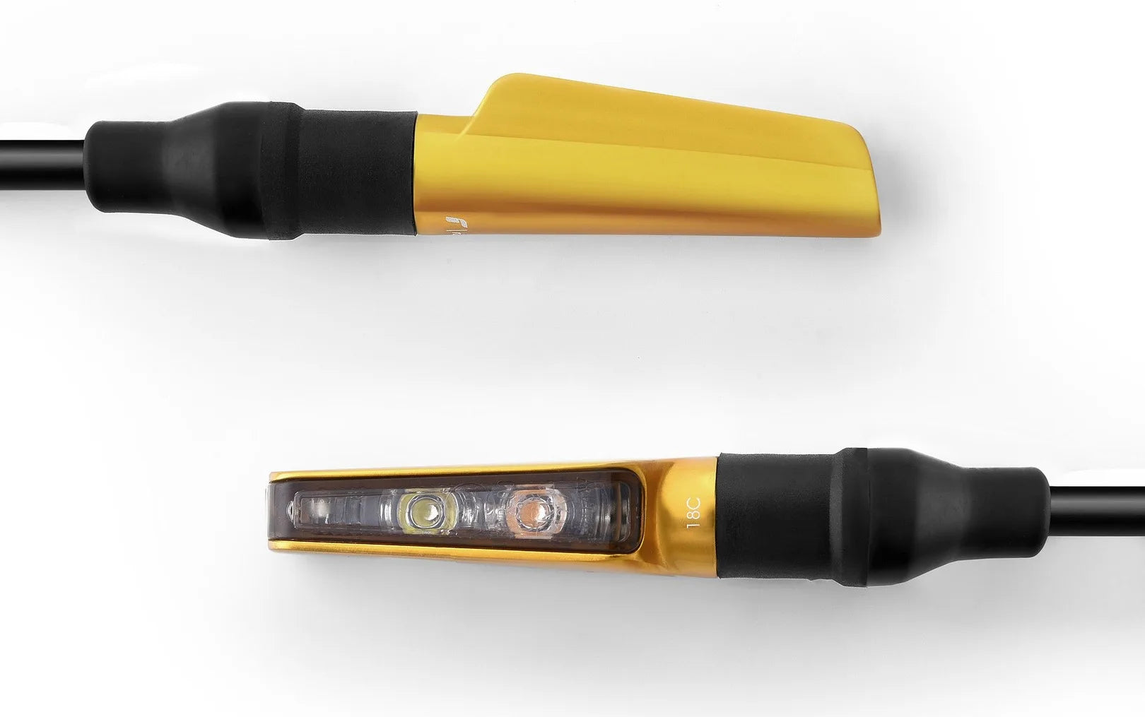 Couple Led Turn Signal + Front Position Light Corsa L - Rizoma Compatible With Yamaha Mt-07 (2013-2017)