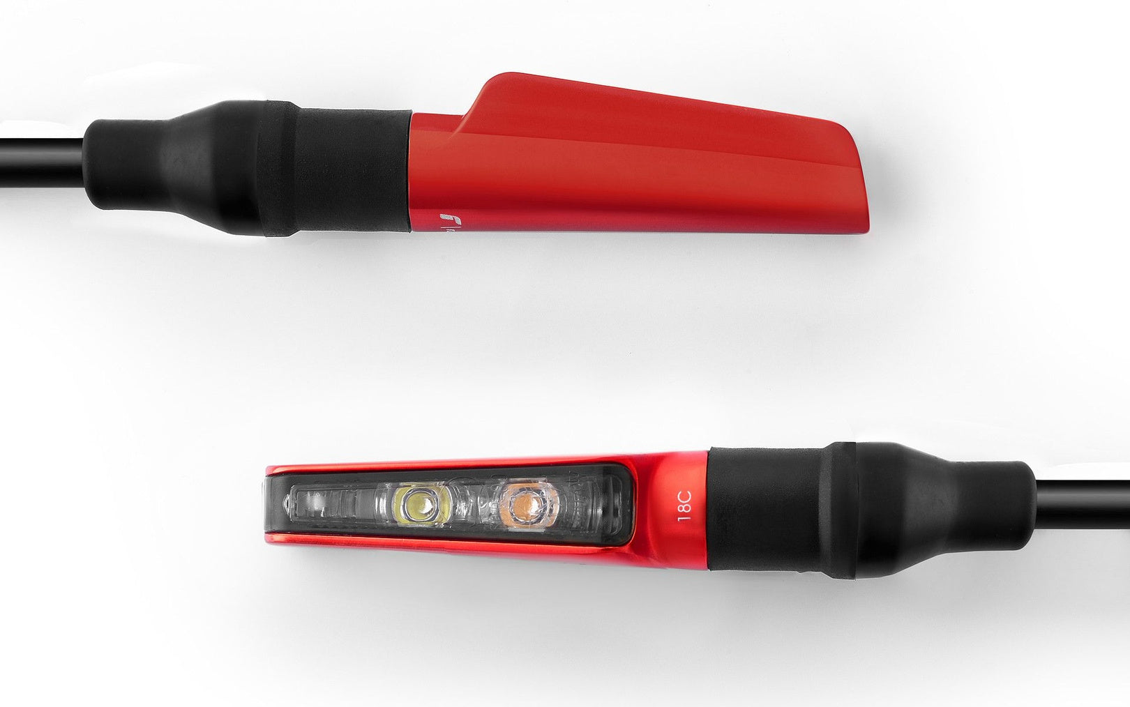 Couple Led Turn Signal + Front Position Light Corsa L - Rizoma Compatible With Triumph Street Triple (2012-2017)