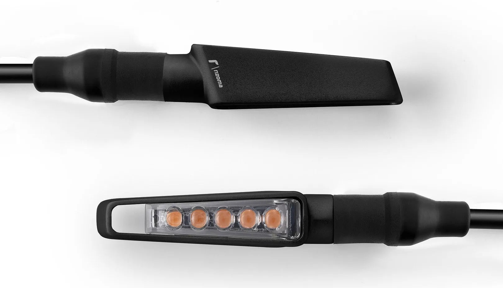Couple Sequential Led Turn Signal Front Vision - Rizoma Compatible With Kawasaki Z 750 R (2011-2012)