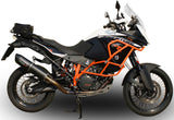Exhaust Tip Without Sound Certification Furore Aluminium Black - Gpr Compatible With Ktm 1050 Adventure (2015-2016)