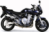 Exhaust Tip With Noise Certification Furore Aluminium Black - Gpr Compatible With Suzuki Gsf 1250 Bandit - S (2007-2012)