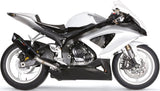 Exhaust Tip With Noise Certification Furore Aluminium Black - Gpr Compatible With Suzuki Gsx-R 600 K8 (2008-2010)