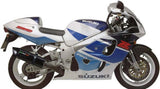 Exhaust Tip With Noise Certification Furore Aluminium Black - Gpr Compatible With Suzuki Gsx-R 600 Srad (1996-2000)