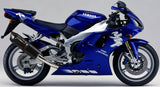 Exhaust Tip With Noise Certification Furore Aluminium Black - Gpr Compatible With Yamaha Yzf 1000 R1 (1998-2001)