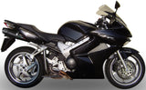 Dual Exhaust System With Sound Certification Furore Aluminium Black - Gpr Compatible With Honda Vfr 800 V-Tec (2002-2013)