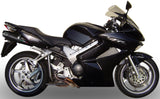 Dual Exhaust System With Sound Certification Furore Aluminium Black - Gpr Compatible With Honda Vfr 800 V-Tec (2002-2013)