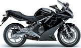 Complete Catalytic Exhaust System With Sound Certification Furore Aluminium Black - Gpr Compatible With Kawasaki Er-6 F (2012-2016)