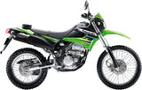 Exhaust Tip With Noise Certification Furore Aluminium Black - Gpr Compatible With Kawasaki Klx 250 Ie (2009-2017)
