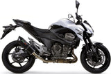 Exhaust Tip With Noise Certification Furore Aluminium Black - Gpr Compatible With Kawasaki Z 800 E (2013-2016)