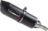 Catalytic Exhaust Tip With Sound Certification Furore Aluminium Black - Gpr Compatible With Mv Agusta Brutale 800 (2012-2016)