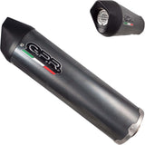Dual Exhaust System With Sound Certification Furore Carbon Look - Gpr Compatible With Ducati Super Sport 900 Ss (1991-1997)