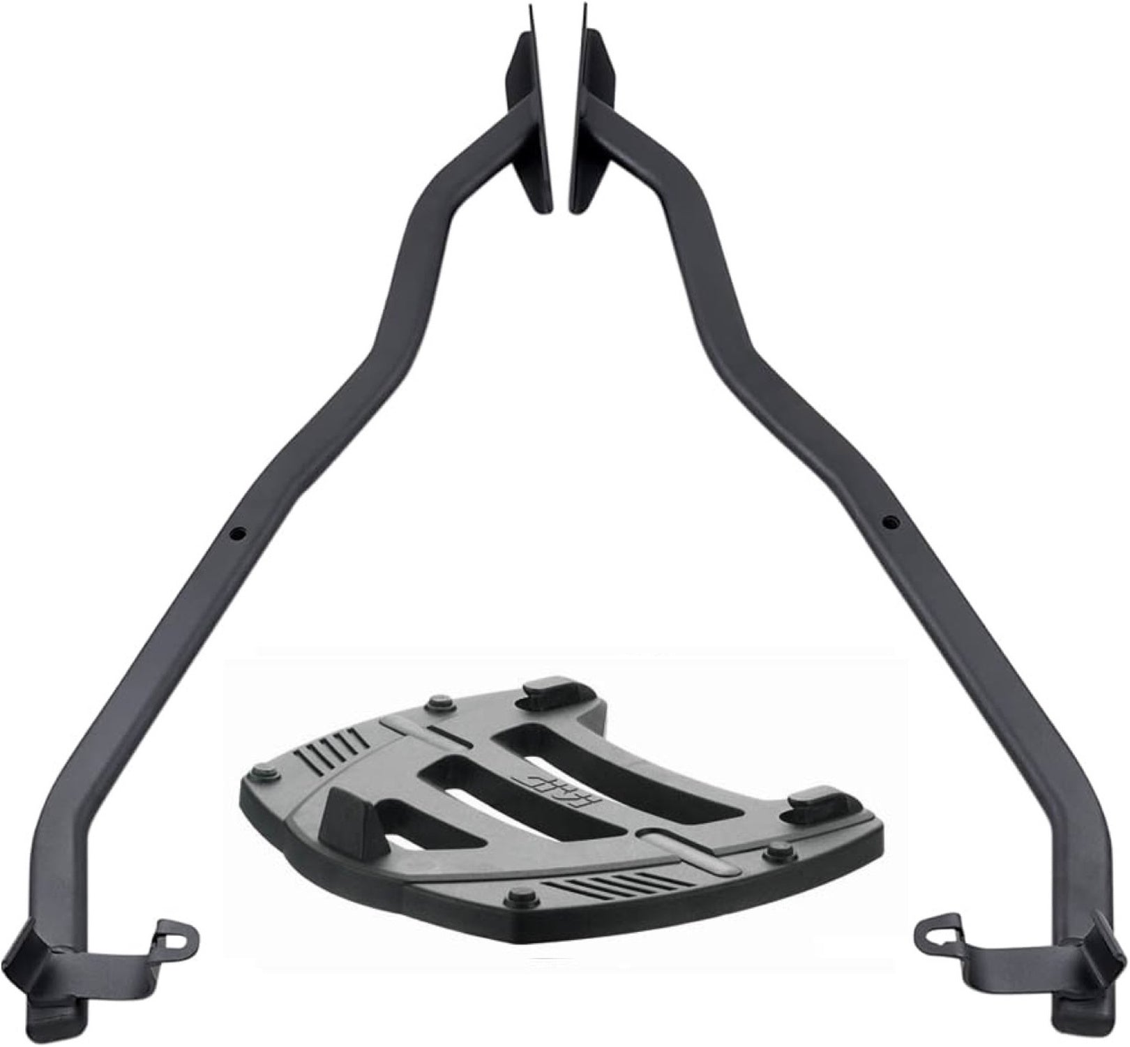 Monokey Cam-Side Trekker Outback Evo Smart Black Aluminium Side Cases + Locks - 70 Lt Trekker Outback Evo Smart Aluminium - Givi Compatible With Moto Morini X-Cape 649 (2021-2024)