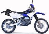 Complete Non-Catalytic Exhaust System With Sound Certification Ghisa Black Stainless Steel - Gpr Compatible With Suzuki Dr-Z 400 Sm (2005-2023)