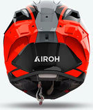 Full-Face Motorcycle Helmet Airoh Gp800 - Gp8Ma32 Hpc Carbon Gloss Orange Master Size Xl
