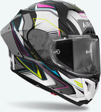 Full-Face Motorcycle Helmet Airoh Gp800 - Gp8Mu54 Hpc Carbon Multicolor Matte Must Size L