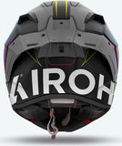 Full-Face Motorcycle Helmet Airoh Gp800 - Gp8Mu54 Hpc Carbon Multicolor Matte Must Size M