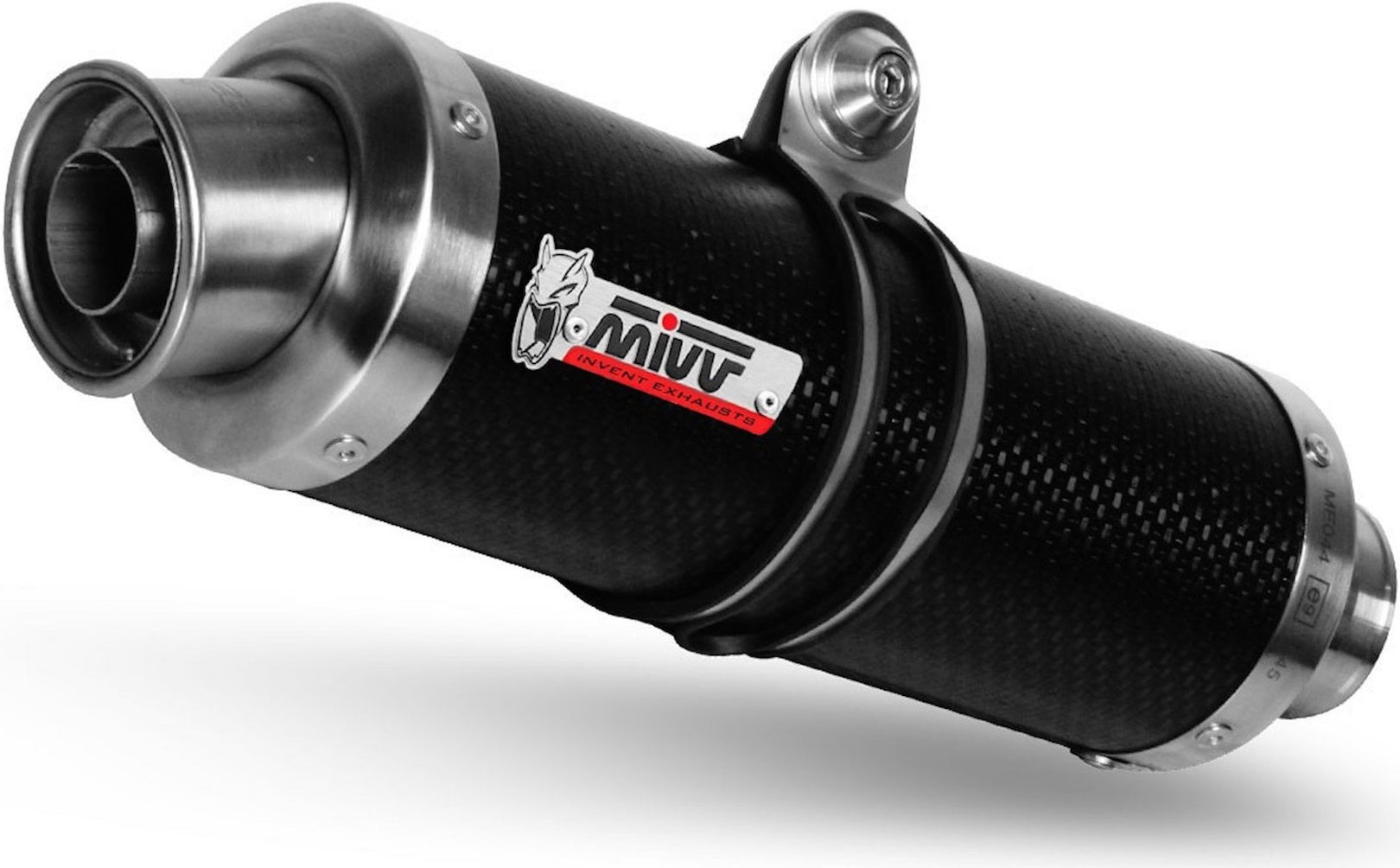 Non-Catalytic Exhaust Tip With Sound Certification Gp Carbon - Mivv Compatible With Aprilia Rsv4 (2009-2016)