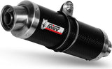 Exhaust Tip With Noise Certification Gp Carbon - Mivv Compatible With Yamaha Yzf 1000 R1 (1998-2001)