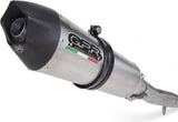 Catalytic Exhaust Tip With Sound Certification Gpe Anniversary Titanium - Gpr Compatible With Mv Agusta F3 675 (2012-2016)