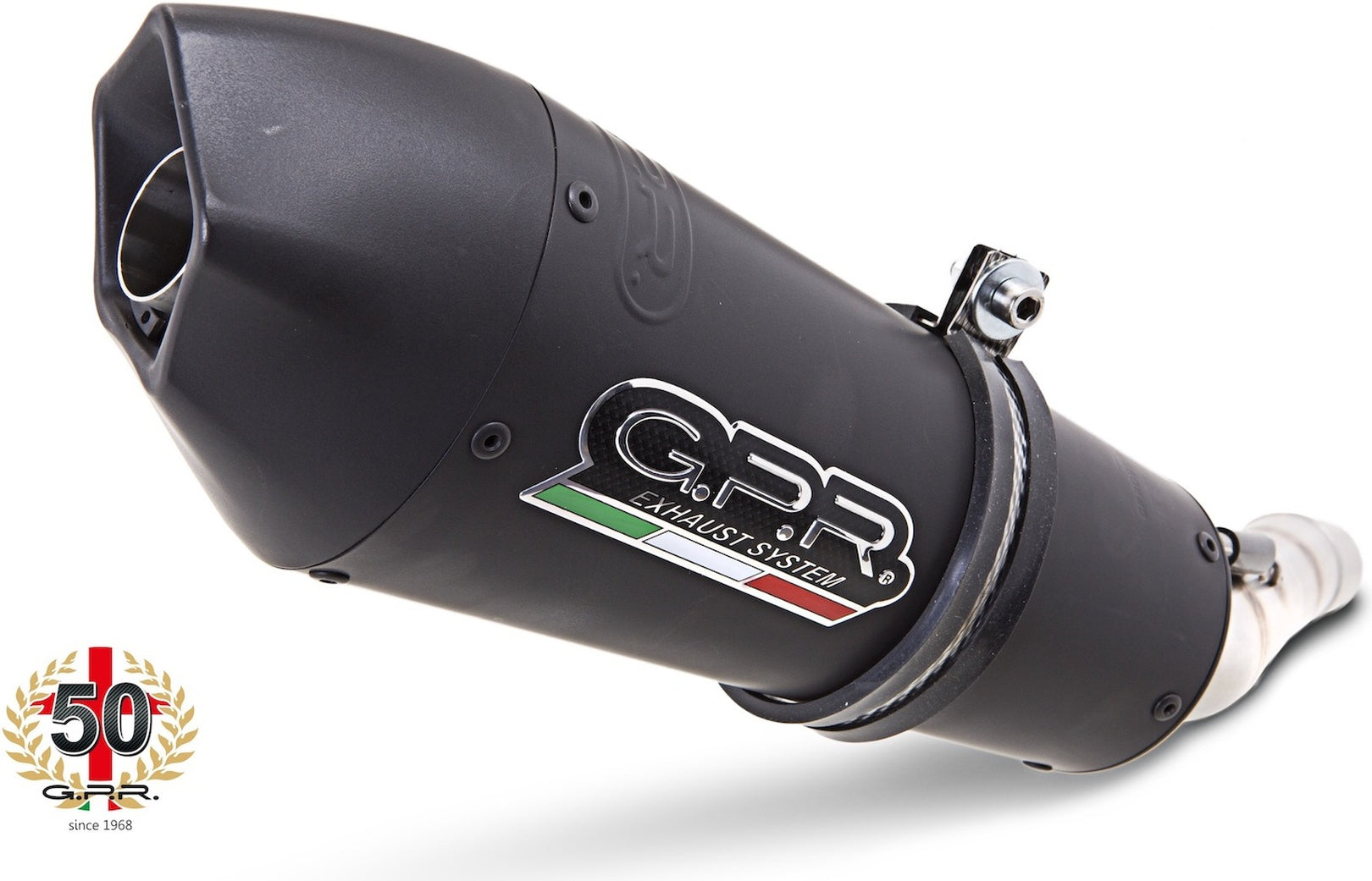Complete Catalytic Exhaust System With Sound Certification Gpe Anniversary Black Titanium - Gpr Compatible With Can Am Spyder 1000 Rs - Rss (2013-2016)