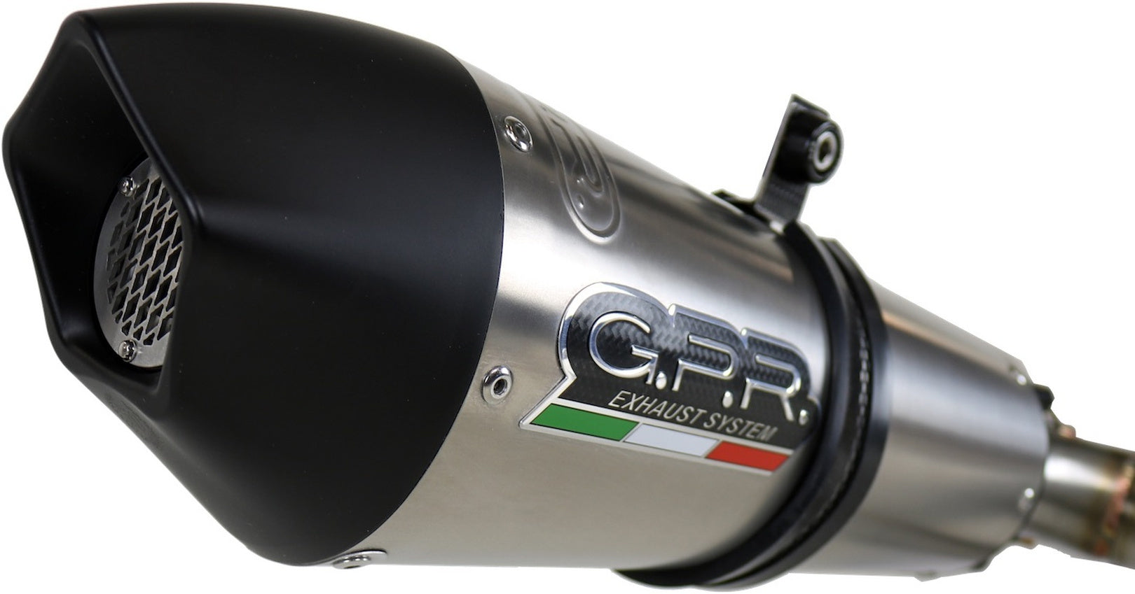 Exhaust Tip With Noise Certification Gp Evo4 Titanium - Gpr Compatible With Moto Guzzi V85 Tt (2020)